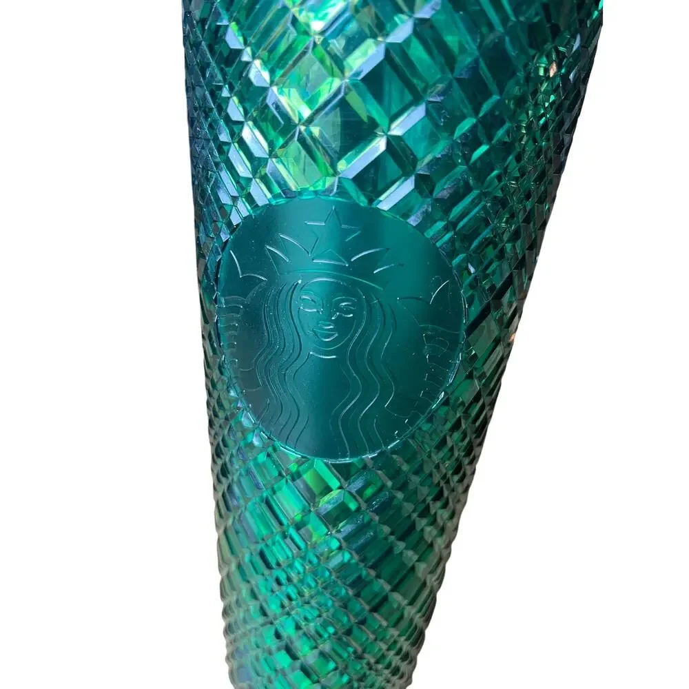 Starbucks | Emerald Green Jeweled Tumbler Cold Cup 24 oz